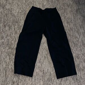 Athleta flares crop pants with pockets.